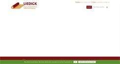 Desktop Screenshot of fubo-liedigk.de
